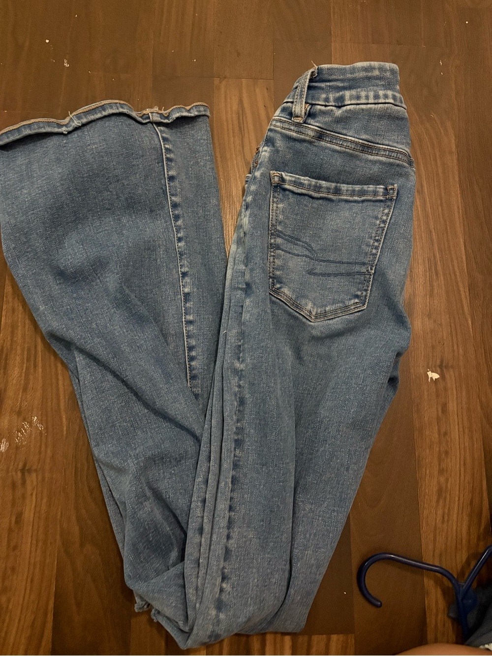 American Eagle Outfitters Light Blue Flare Jeans